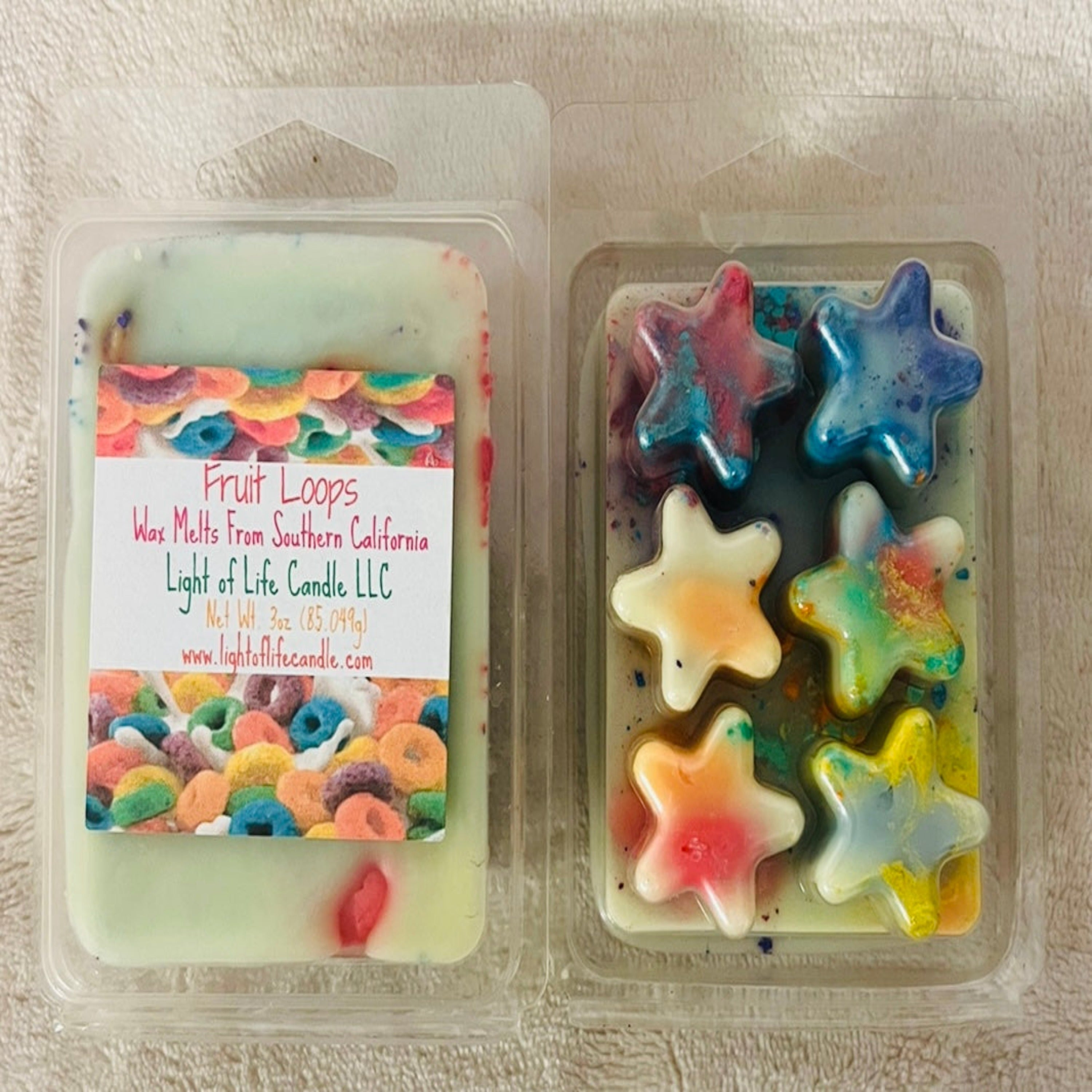 Cereal Scented Wax Melt Clamshells